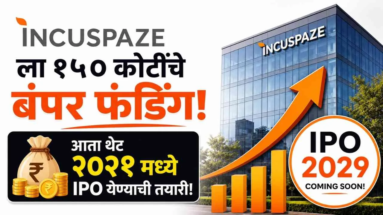 Incuspaze IPO update in marathi