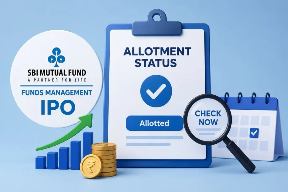 SBI Funds Management IPO Allotment Status